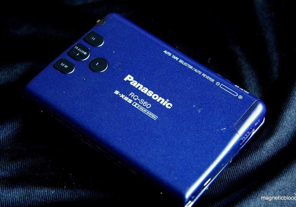 Rare 松下 Panasonic RQ S60 autoreverse cassette player, Koss Porta Pro headphones