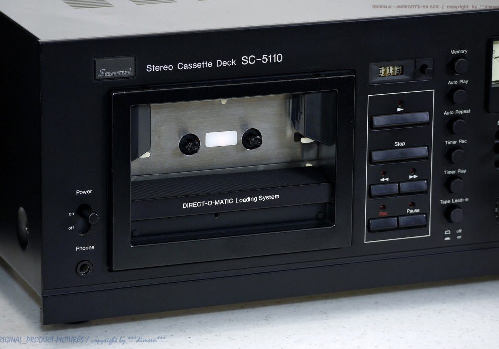 SANSUI SC-5110 古董 High-End 磁带 Tape 卡座 TOP!! Revidiert+1J.G<wbr/>arantie!!