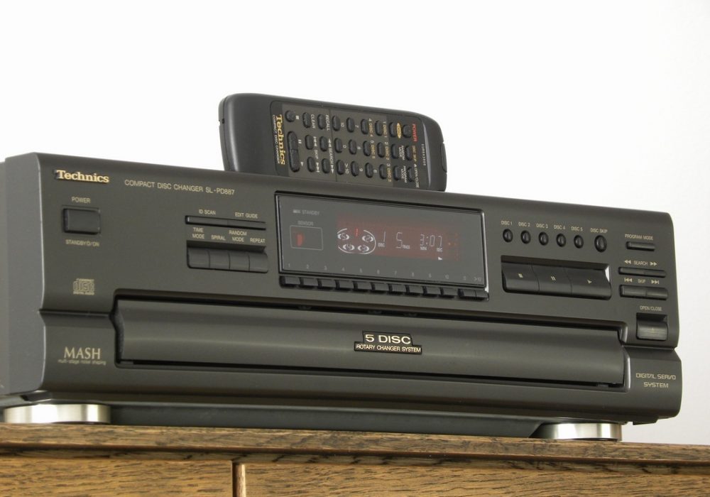 Technics SL-PD887 5碟连放 CD播放机
