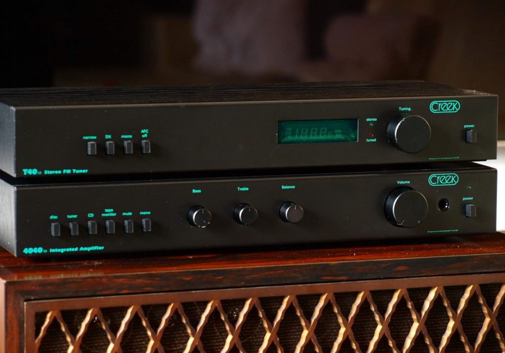 Creek 4040 功率放大器 + Creek T40 FM 收音头