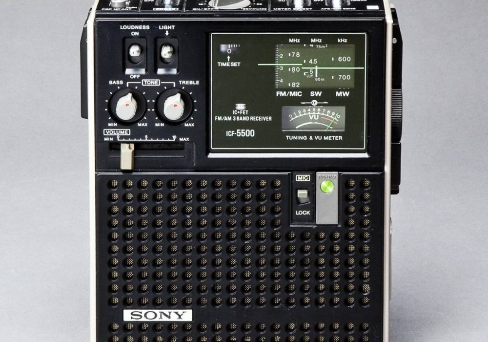SONY スカイセンサー ICF-5500 BCLラジオ 美品中古！