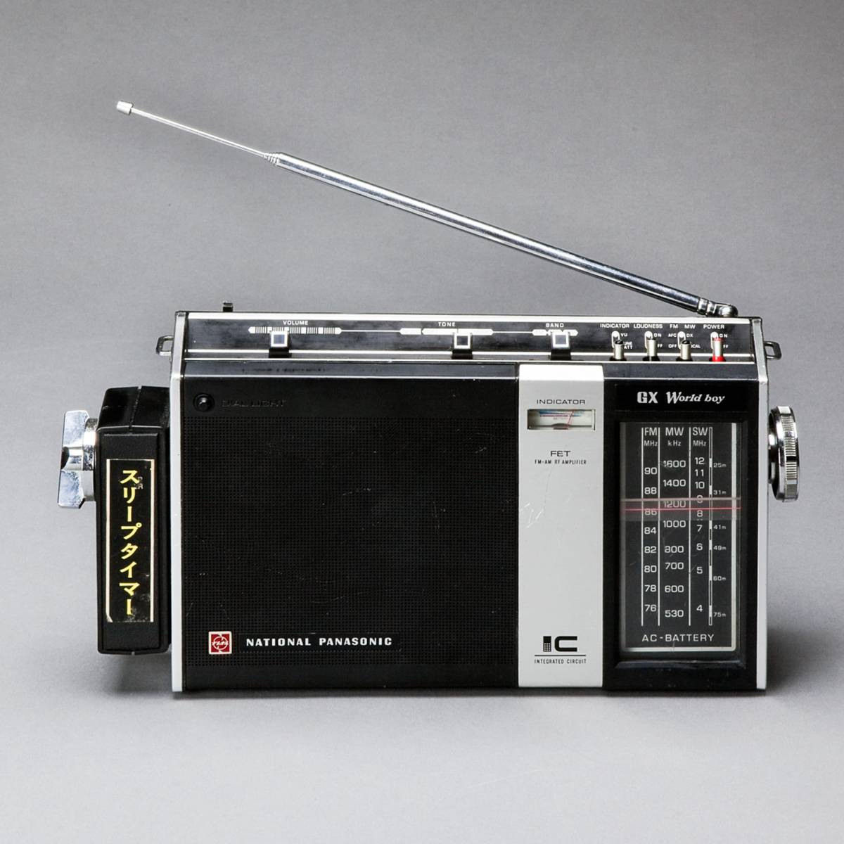 National Panasonic World Boy 60　レトロ　カバー付 National Panasonic World Boy 60 レトロ カバー付 - メルカリ