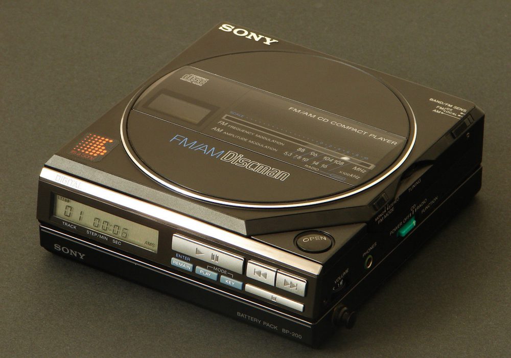 索尼 SONY D-55T ( D-77 ) Discman FM/AM CD随身听