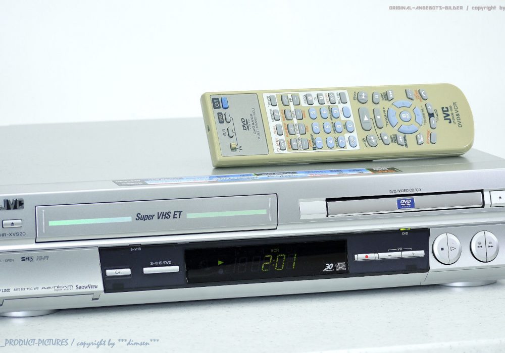 JVC HR-XVS20 E DVD-Player/VHS Super Video 录音机 + FB!! Gewartet+1J.Ga<wbr/>rantie!