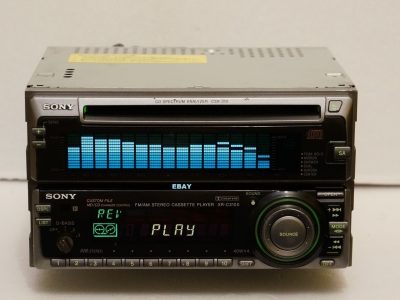 索尼 SONY CSX310 & SONY XR-C3100 磁带/CD 车载播放机