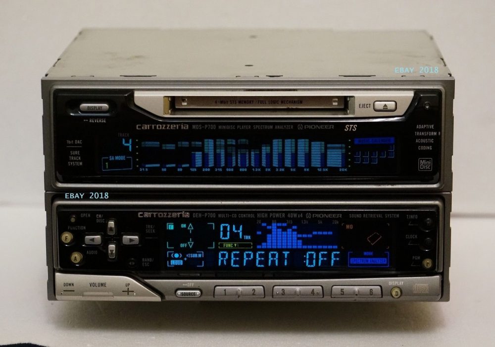 先锋 PIONEER DEH-P700 & MDS-P700 CD/MD 车载播放机