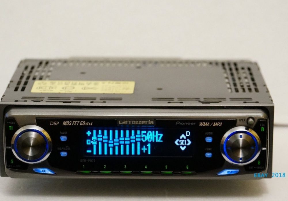 先锋 PIONEER DEH-P077 CD/MP3 车载播放机
