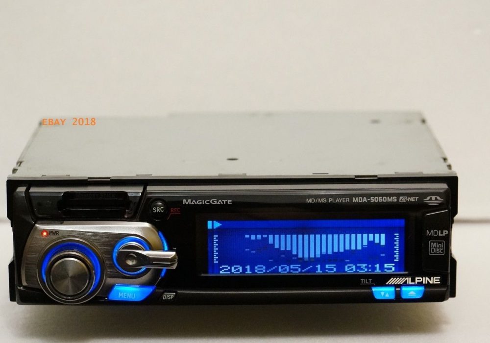 ALPINE MDA-5060MS 车载MD播放机