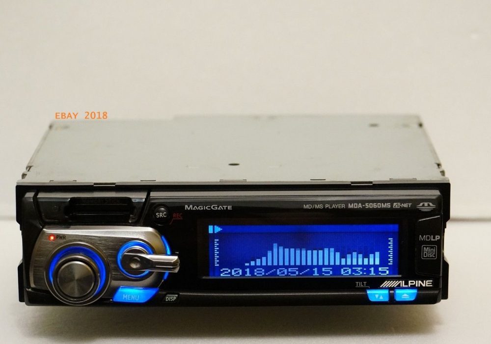 ALPINE MDA-5060MS 车载MD播放机