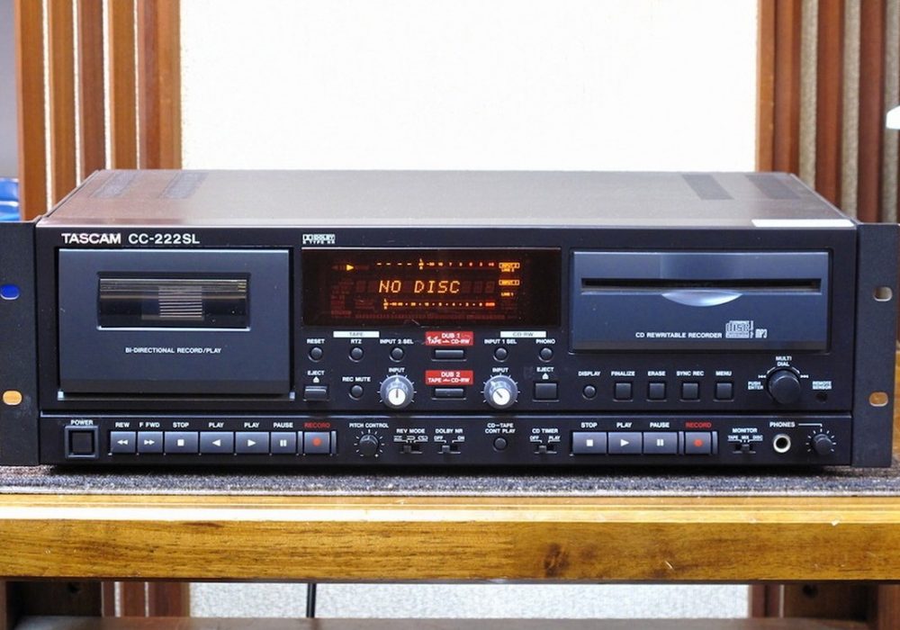 TASCAM CC-222SL 磁带/CD播放 卡座一体机