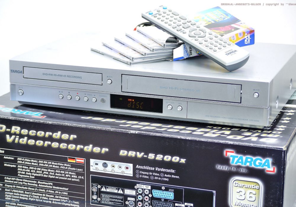 Targa DRV-5200x DVD / VHS 录像机
