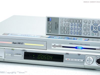 JVC HM-HDS4 S-VHS Videorecorder 80GB HDD/Festplatte + FB!! Gewartet+1J.Ga<wbr/>rantie!