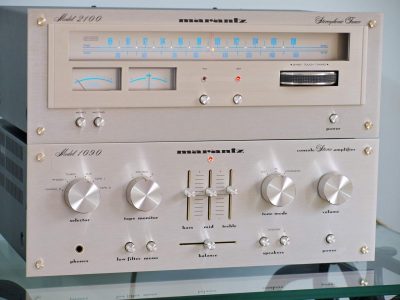 马兰士 Marantz 1090 功率放大器 + Marantz 2100 收音头