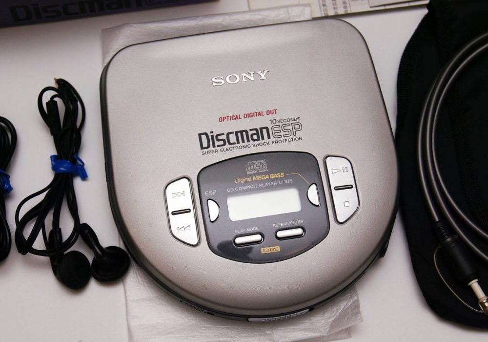 索尼 SONY D-375 DISCMAN CD随身听