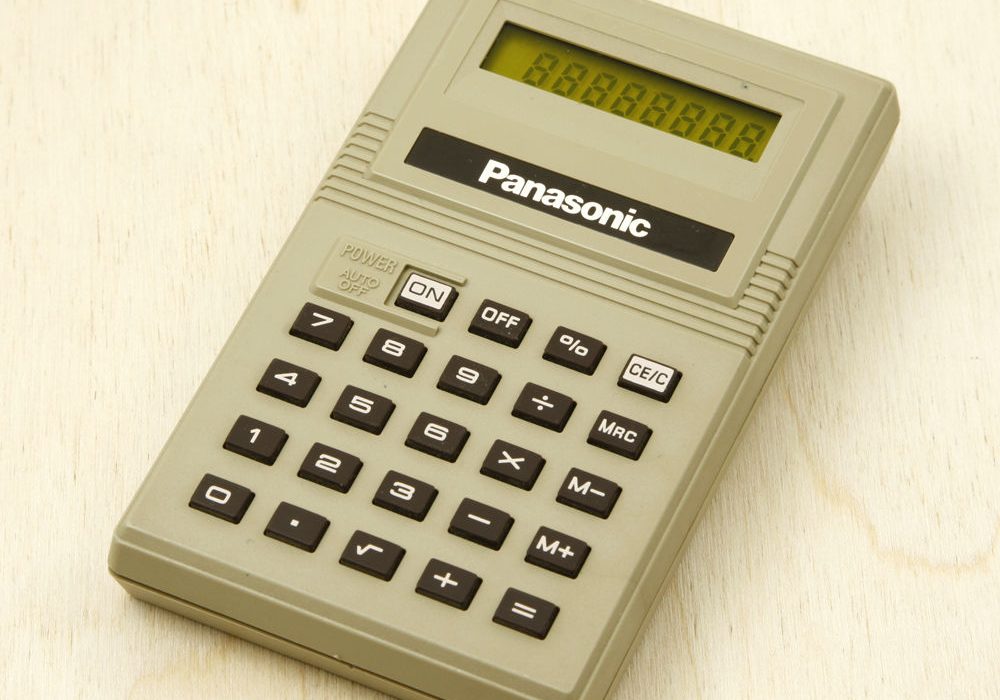 松下 Panasonic JE-8380U 计算器