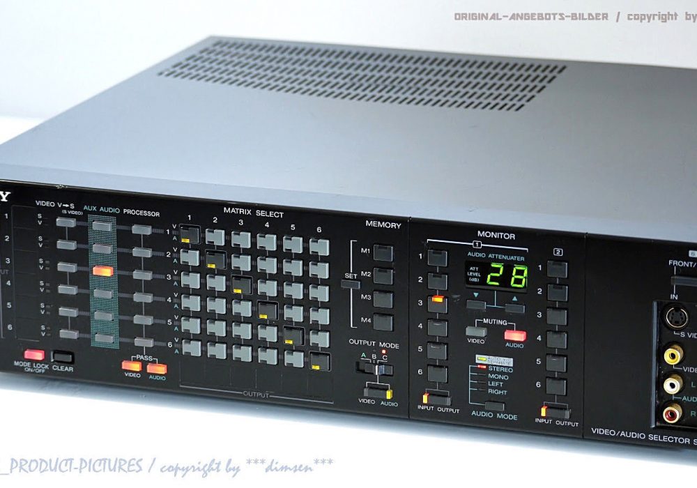 索尼 SONY SB-V3000 VIDEO/AUDIO 音频/视频信号分配器