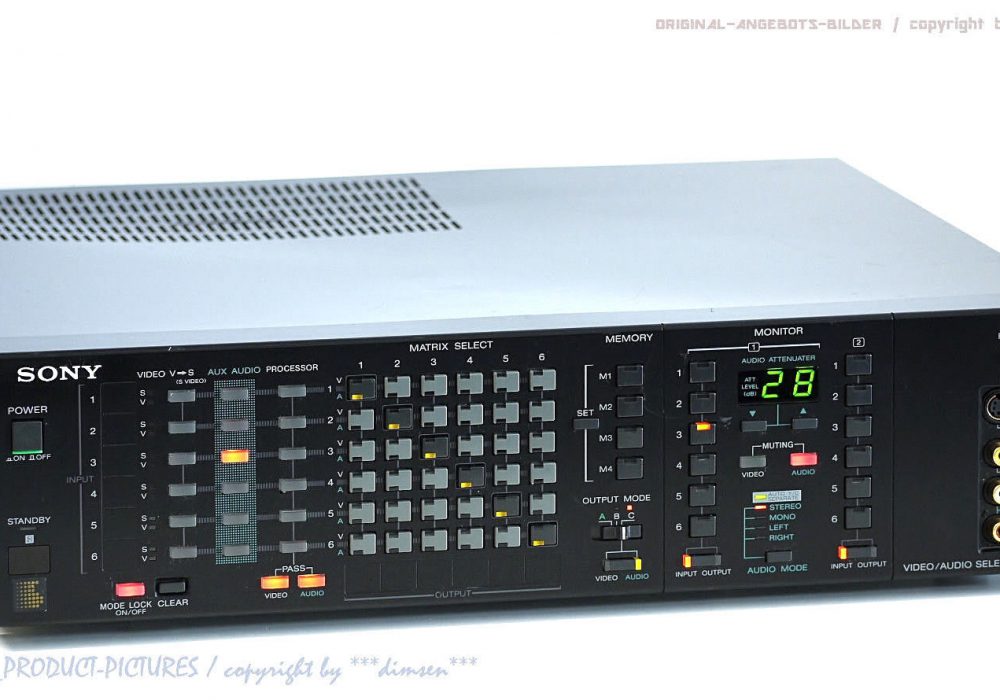 索尼 SONY SB-V3000 VIDEO/AUDIO 音频/视频信号分配器