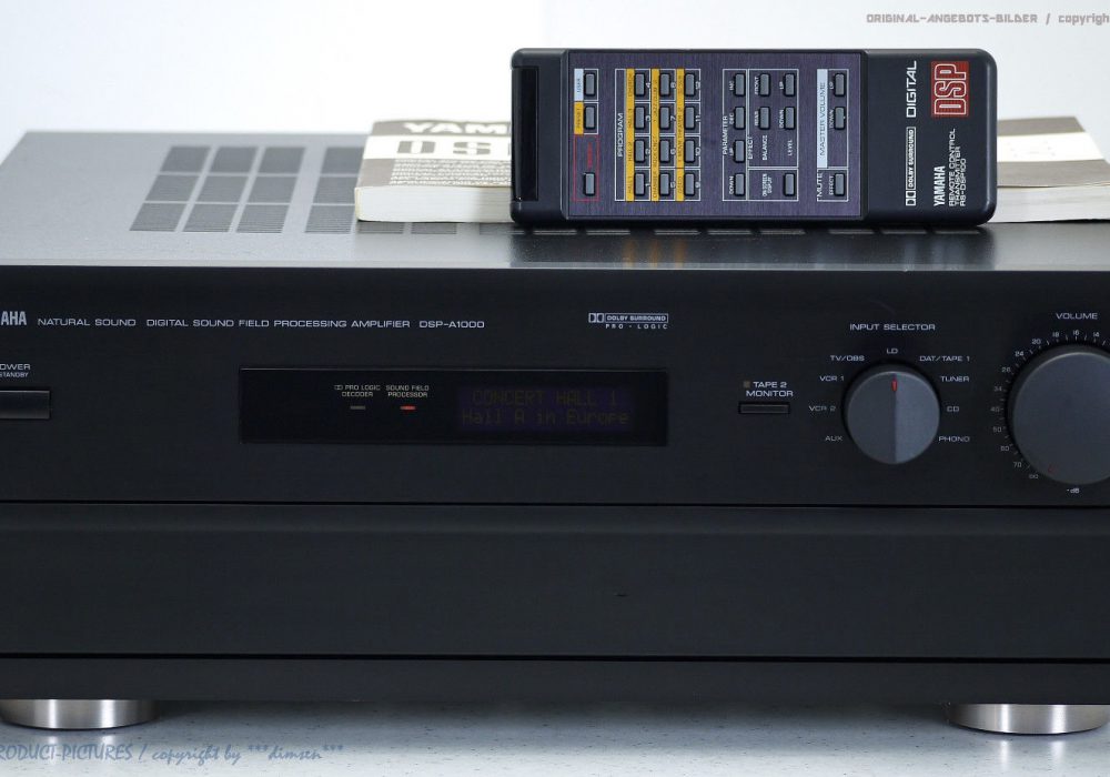 YAMAHA DSP-A1000 Digital Sound Processing 功率放大器