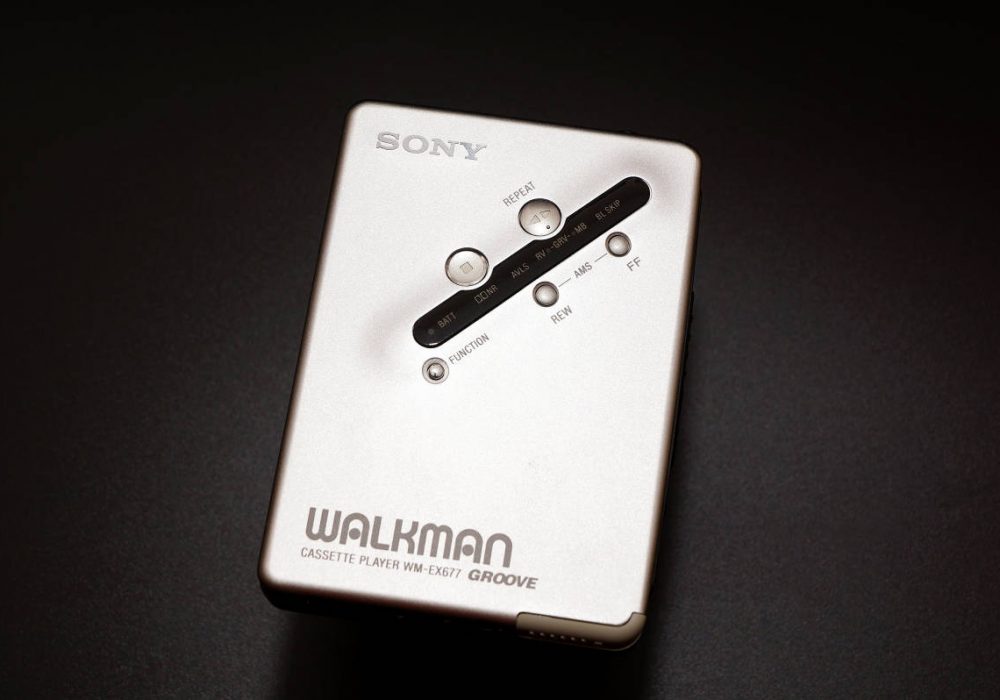 SONY ソニー WALKMAN カセットプレーヤー WM-EX677 シルバー