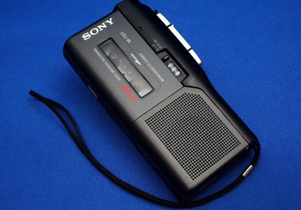 SONY M-727 磁带录音机 采访机