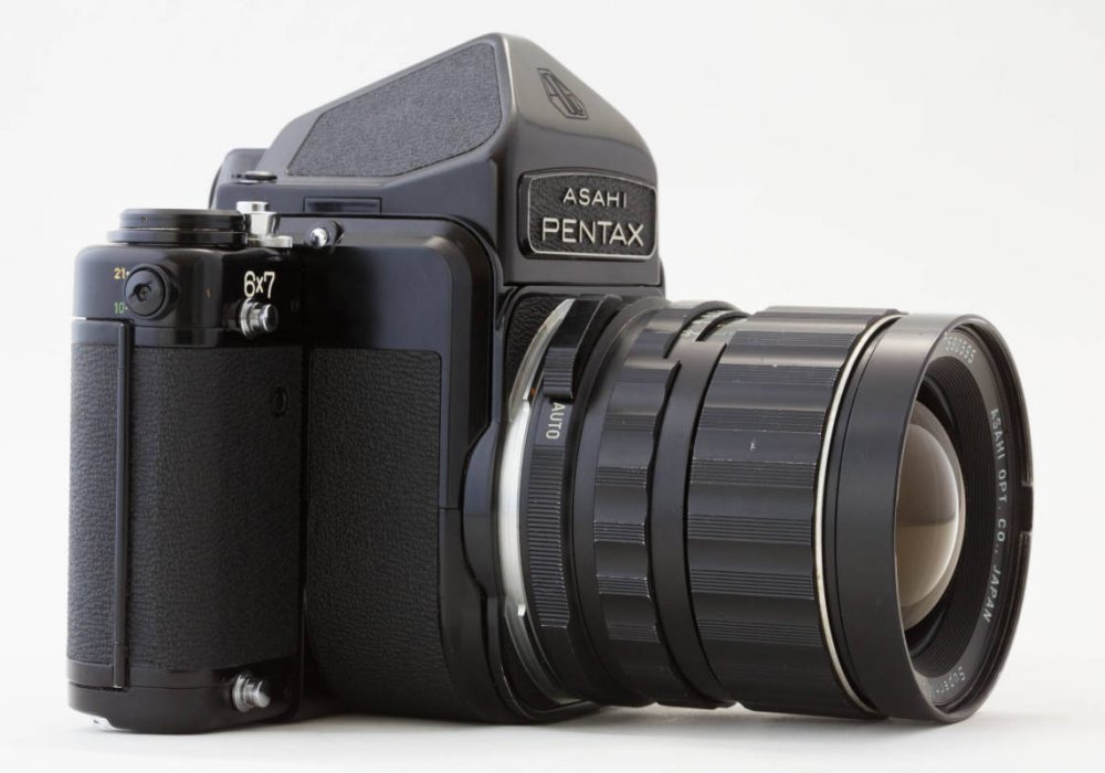Pentax 6x7 TTL Super Takuma 75mm F4.5 胶片相机