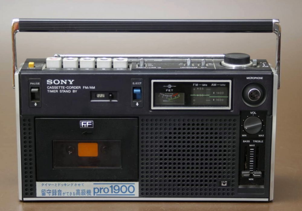 SONY CF-1900 Pro 收录机