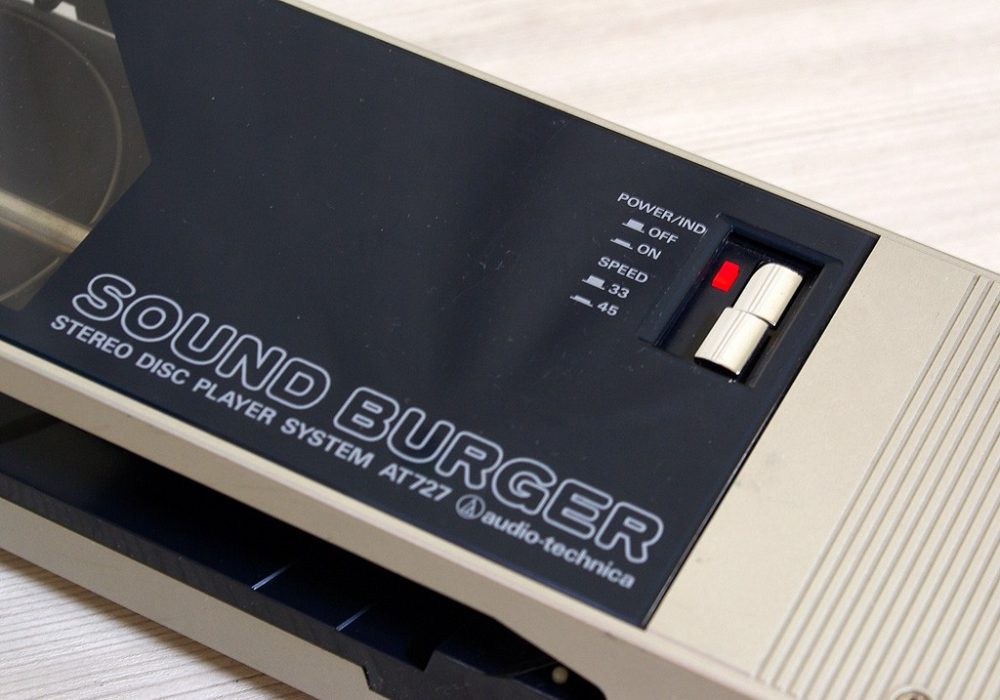 audio-technica Sound Burger 便携式黑胶唱机