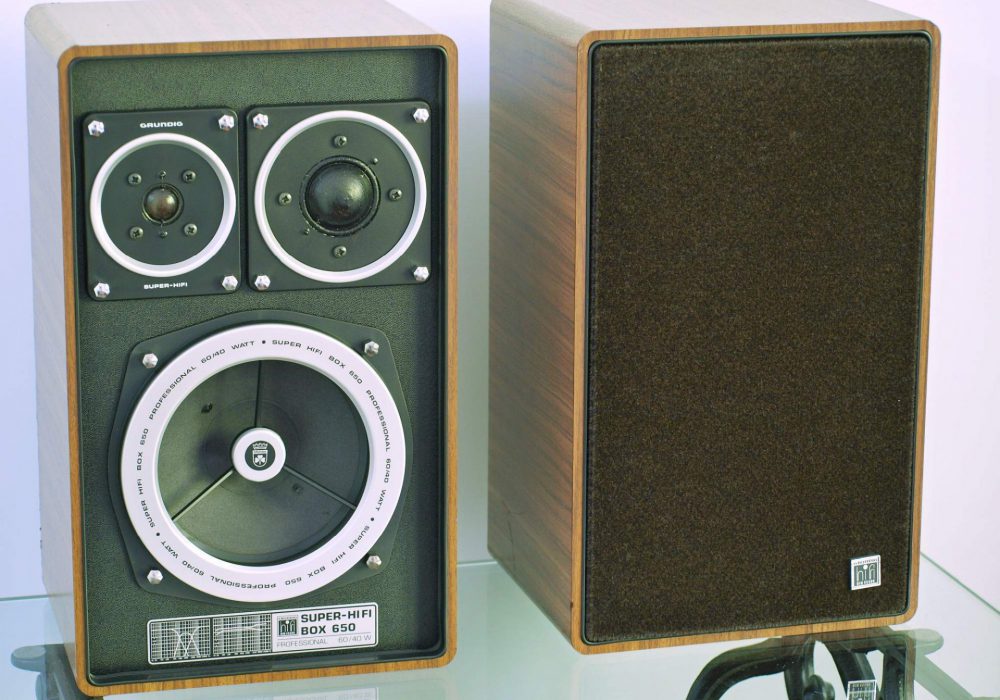 Grundig Box 650 3分频 书架音箱