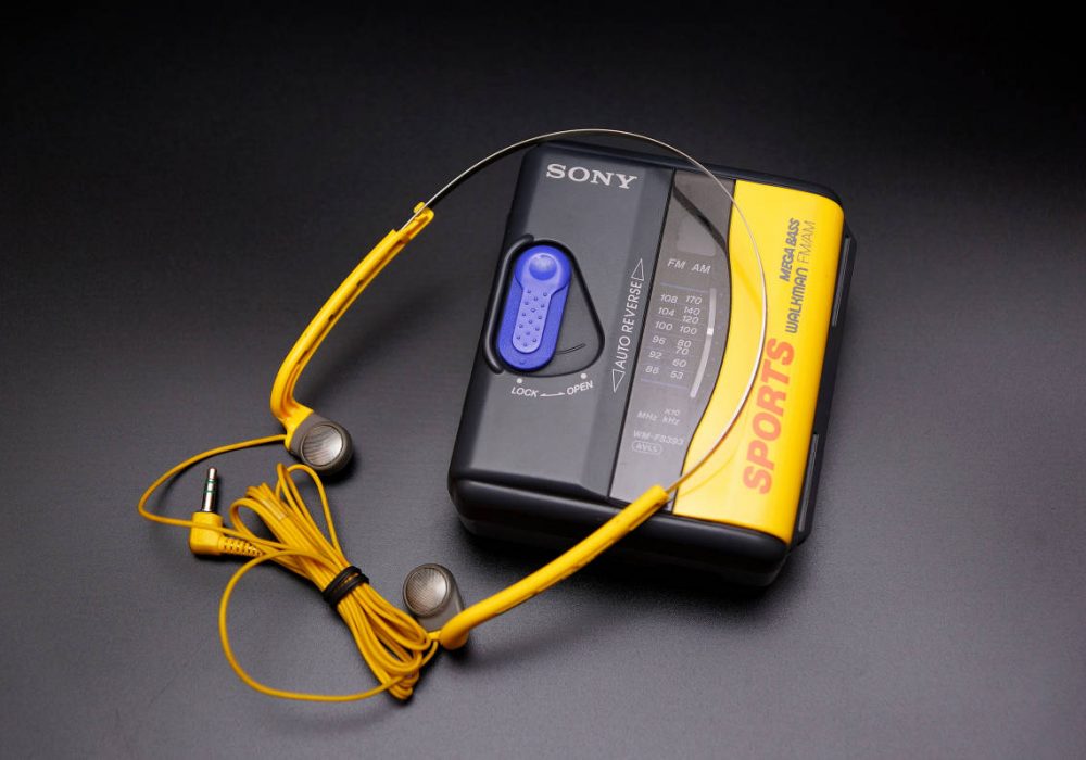 SONY WM-FS393 WALKMAN + MDR-W07 耳机