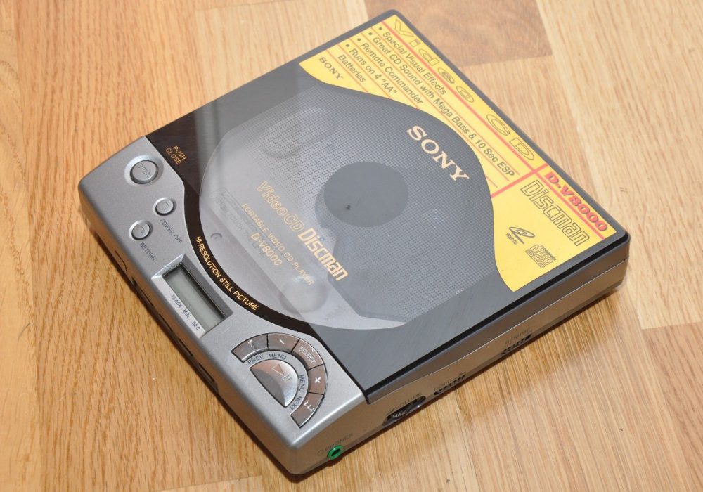 SONY D-V8000 Video CD 便携VCD播放机