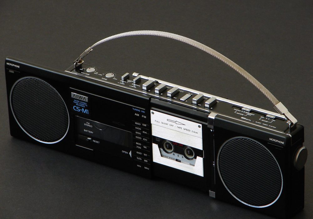 爱华 AIWA CS-M1 微型磁带 收录机