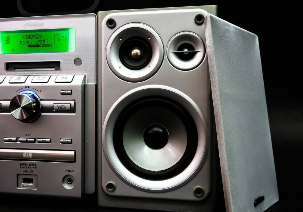 Victor CA-UXZ2-S CD/MD/卡带 桌面组合音响