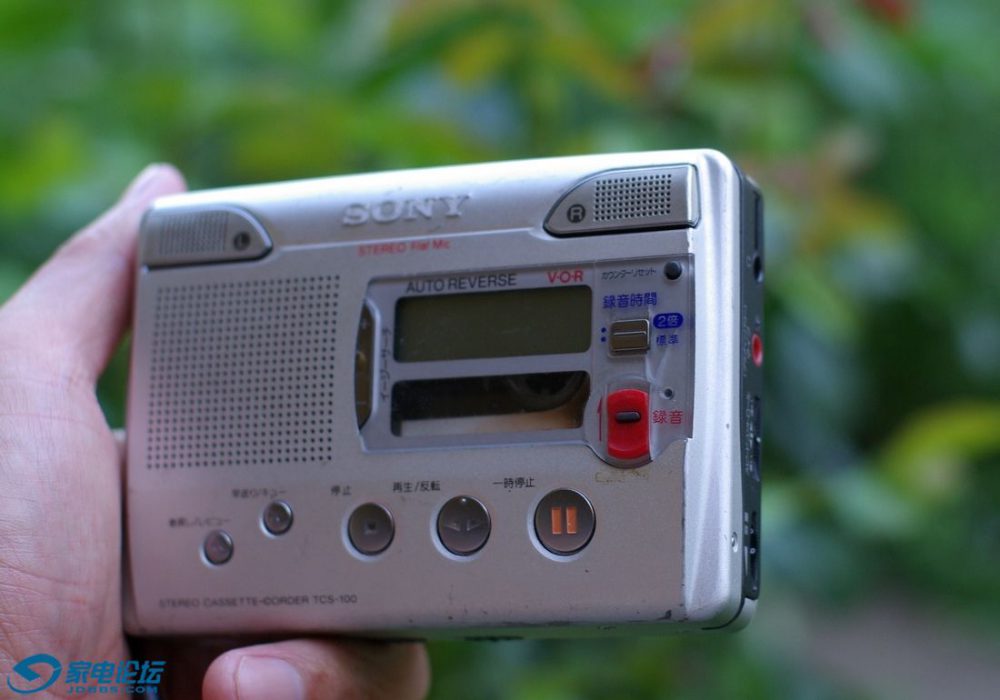 索尼 SONY TCS-100 磁带录音机 采访机