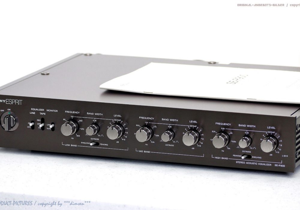 索尼 SONY SE-P900 High-End Acoustic Equalizer 均衡器