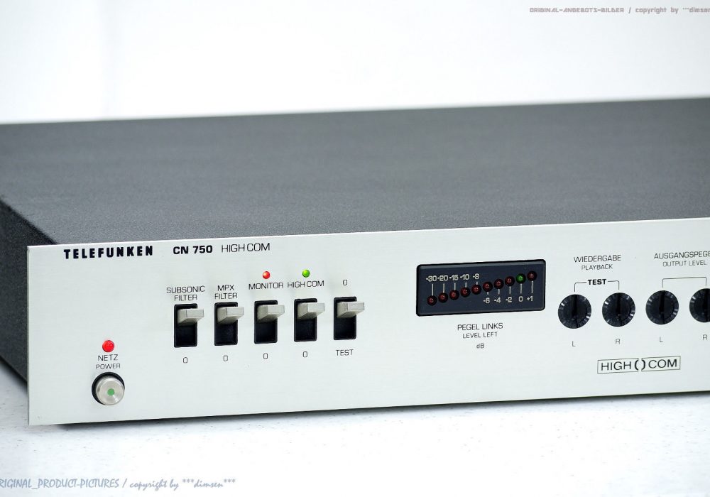 Telefunken CN750 High-Com 降噪器