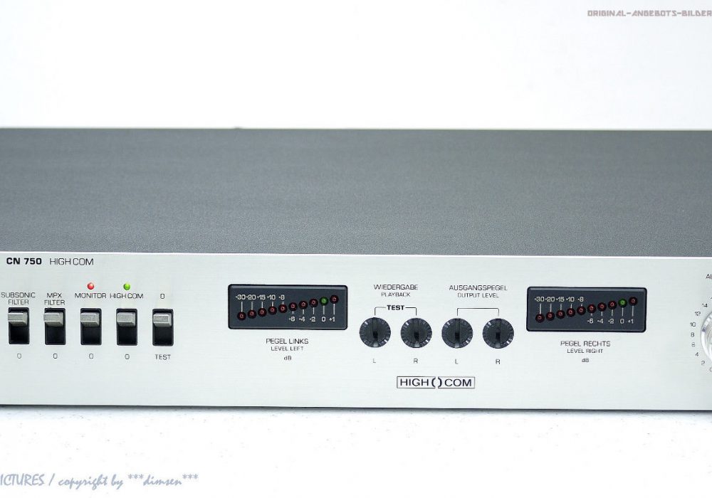 Telefunken CN750 High-Com 降噪器
