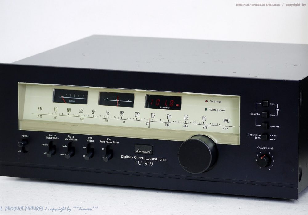 SANSUI TU-919 High-End FM/AM Tuner 收音头