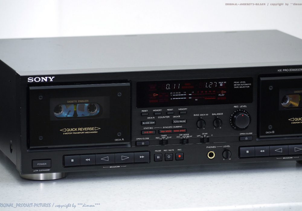 索尼 SONY TC-WR770 High-End 双卡座