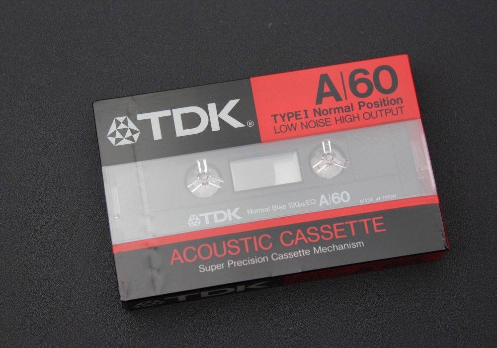 TDK A/60 (Type I) 空白录音磁带 (1986)