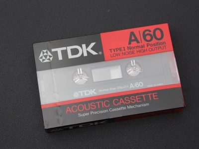 TDK A/60 (Type I) 空白录音磁带 (1986)