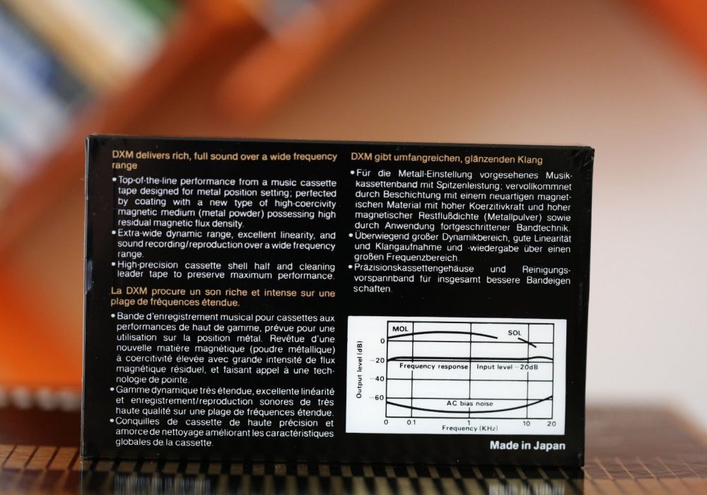 DENON DXM/90 METAL type IV Cassette