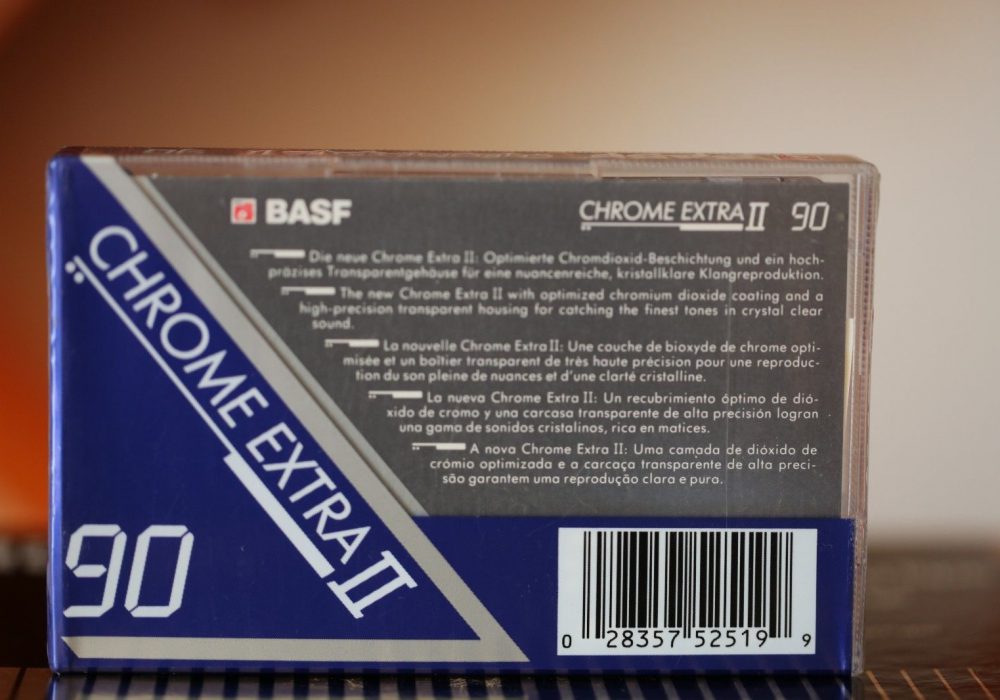 BASF Chrome Extra II 90 audio cassette Type II