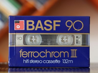 BASF Ferrochrom III (TYPE III) Blank Cassette