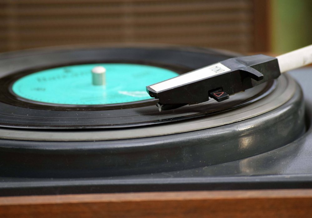 Vinyl record player Turntable