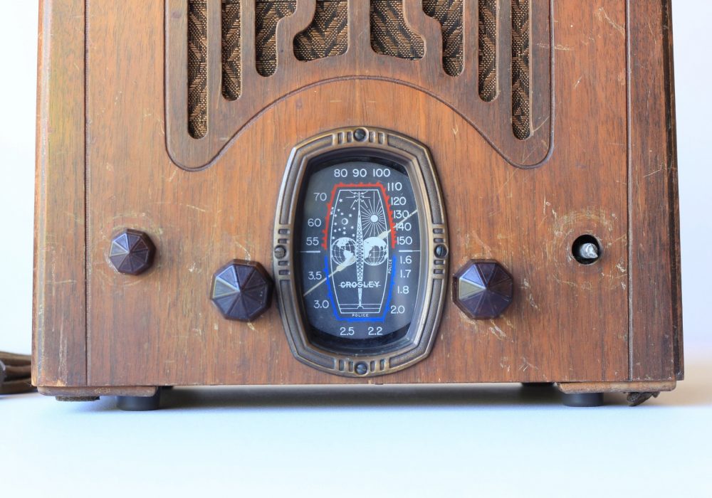 Crosley Tombstone Radio 古董收音机