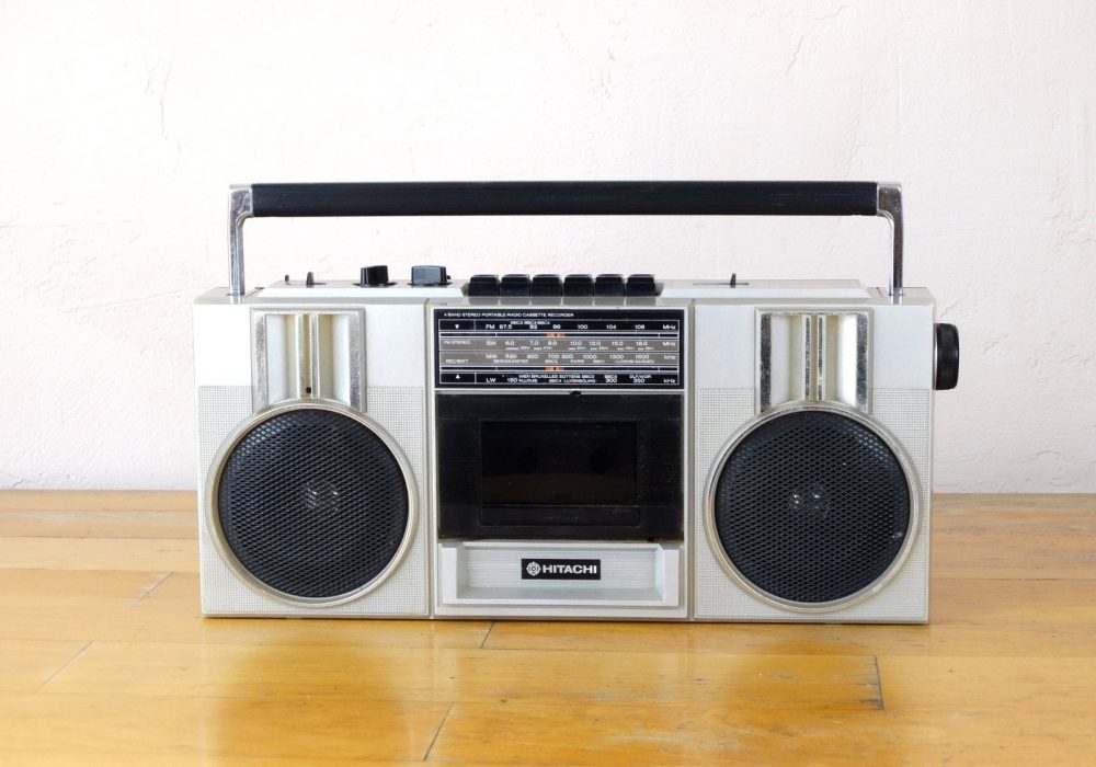 Hitachi TRK-6801E Boombox 收录机