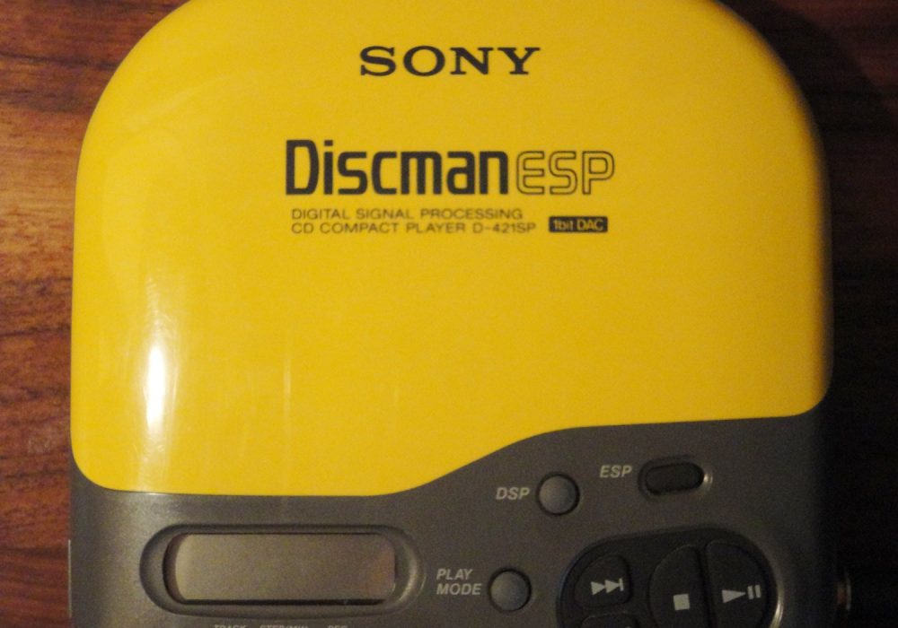 SONY D-421SP DISCMAN CD随身听