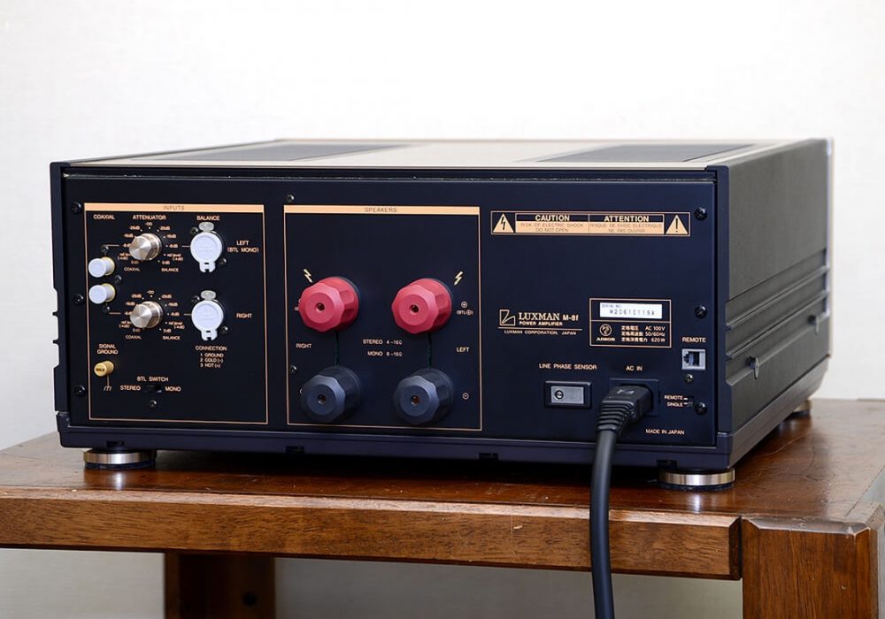 LUXMAN M-8f 功率放大器