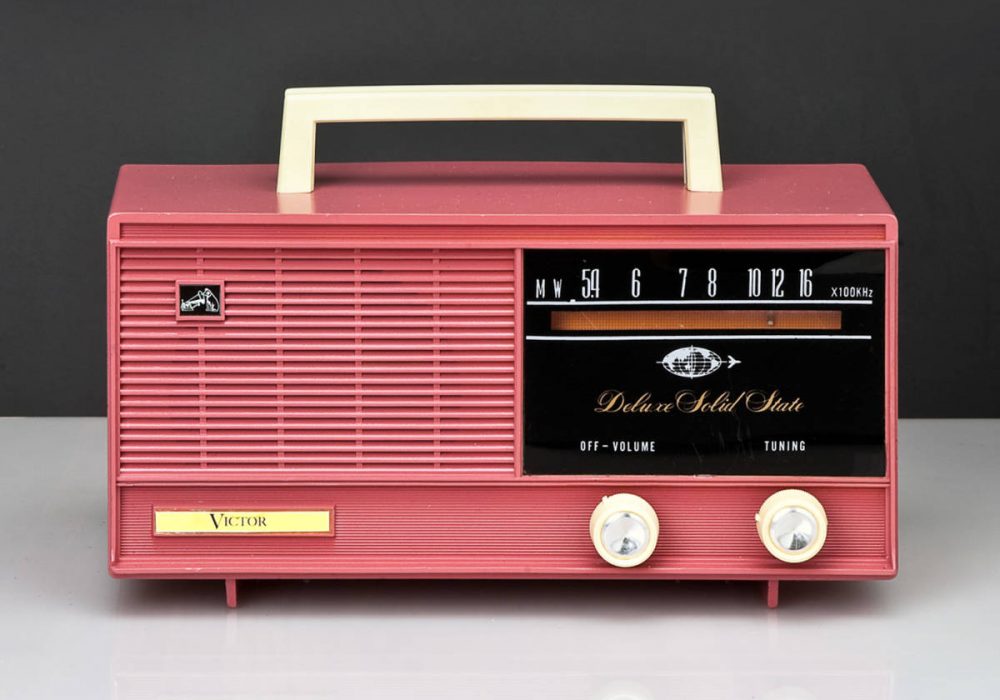 VICTOR MODEL 6H-711V AM 收音机
