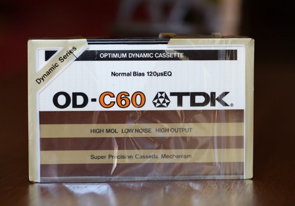 TDK OD-C60 Normal Bias 盒式录音带